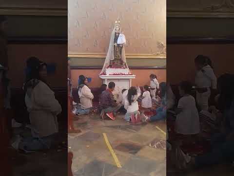 mañanitas  en la capilla del Carmen
