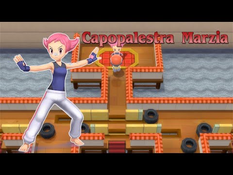 Pokèmon Diamante Lucente - Capopalestra Marzia