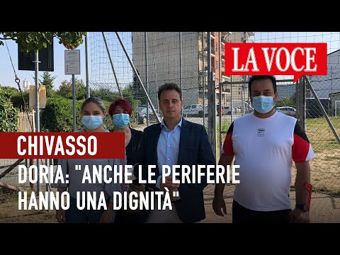 CHIVASSO. Doria: "Anche le periferie hanno una dignità"
