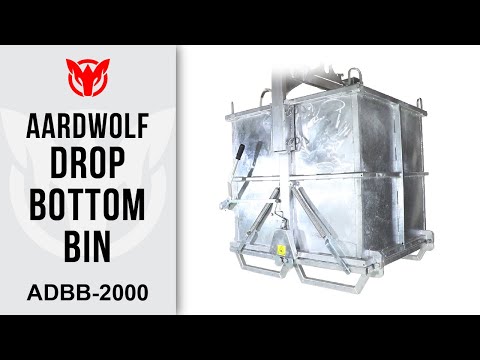 Aardwolf Drop Bottom Bin ADBB-2000