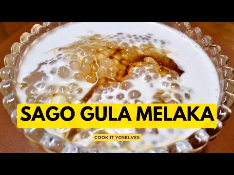 The Best Chewy Sago Gula Melaka | The Ultimate Coconut Pudding