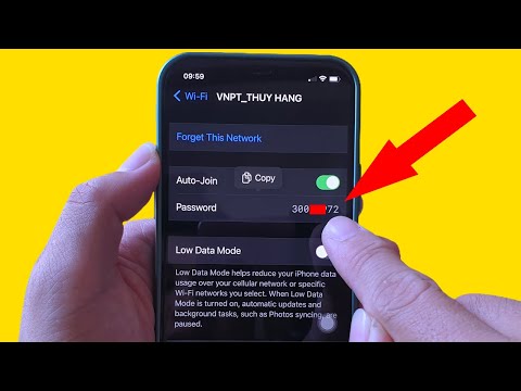 See Your WIFI Password on iPhone