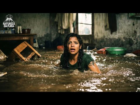 CHAOS and DESPAIR in Brazilian City! Historic DELUGE and Dramatic Rescue!