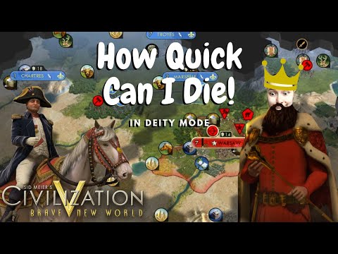 SPEEDRUN DEATH?? Deity Mode in Civ5