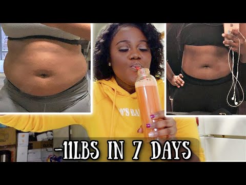 I DID A 7 DAY JUICE CLEANSE AND THIS HAPPENED | HOW I LOST WEIGHT FAST | JUICE FAST FOR WEIGHT LOSS