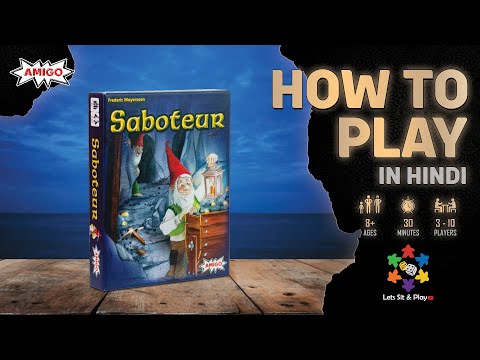 Saboteur Card Game | How to Play | Let's Sit & Play | Amigo