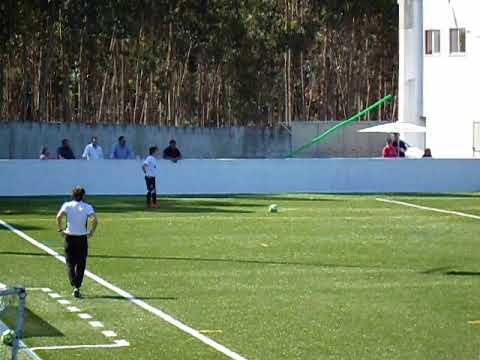 Golo de Rafael Teixeira mo jogo EAS Marinha Grande 2 - Caldas SC 3 (Juniores)