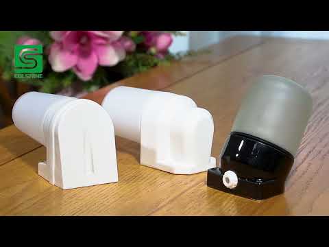 Waterproof Porcelain Sauna Lamp and Bathroom Lighting