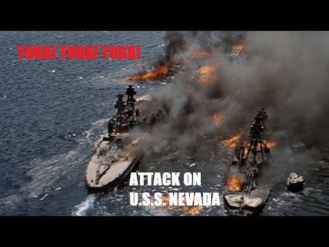 TORA! TORA! TORA! Attack On U.S.S. Nevada.......4K