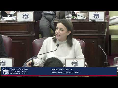 INTERVENCION DIPUTADA DE PONTI LUCILA - SESIÓN ORDINARIA Nº09 -PERIODO ORDINARIO 144º - 04/06/26