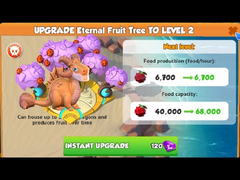 Hmm!! I do not have the Gems to Upgrade the Eternal Fruit Tree!! - Dragon Mania Legends Part 1678 HD