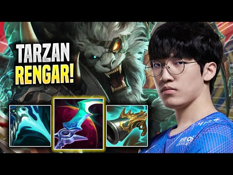 TARZAN IS A MONSTER WITH RENGAR! - LNG Tarzan Plays Rengar JUNGLE vs Kha'zix! | Season 2022