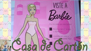 Barbie de Papel para Vestir 👗👒👠|Casa de Cartón