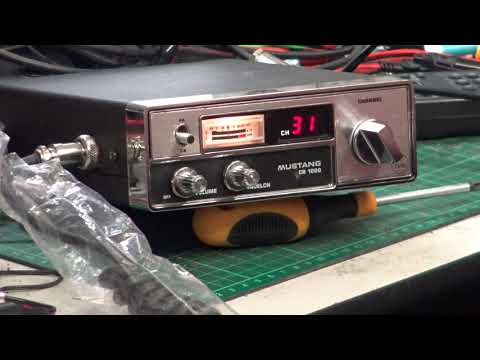 Mustang CB1000 -On The Air test - CB27/81 UK FM CB radio