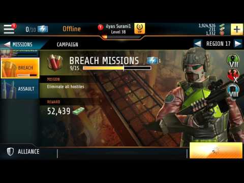 Kill Shot Bravo Region 17=10 Breach Mission Complete