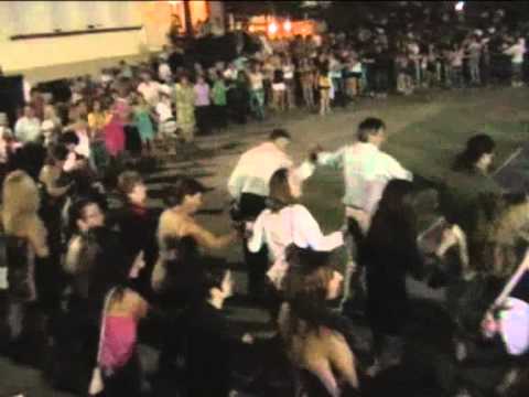 Folkloren Ansambl "KITKA" Istibanja - zaednicko oro vo Ovcarani, Egejska Makedonija