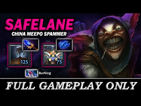 when China Spammer play meepo with 200 IQ - Full Gameplay Meepo #237