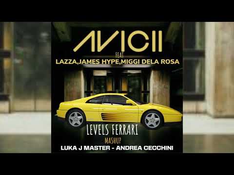 Avicii,Lazza,James Hype,Miggy Dela Rosa - levels ferrari (Luka J Master   Andrea Cecchini)