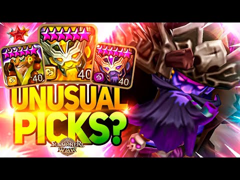 UNUSUAL C1-C2 Team with TRASAR+SKOGUL - Summoners War