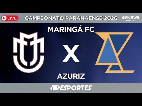 Maringá FC 0x1 Azuriz #AOVIVO 17/01/2026 #CAMPEONATOPARANAENSE