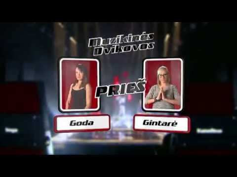 Goda Sasnauskaitė ir Gintarė Rimdžiūtė - Candyman (LB#2 MUZIKINĖS DVIKOVOS)