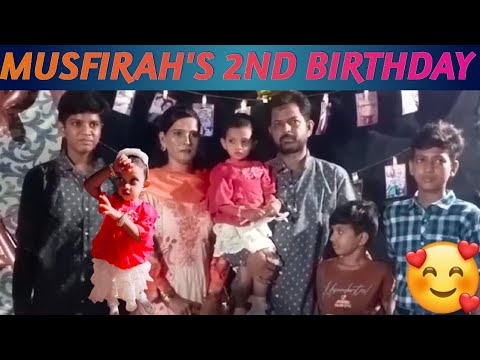 Musfirah's 2nd Birthday Celebration ❤️