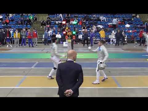 Budapest World Cup 2023 JMS - L16 - Marcel Broniszewski POL v Edoardo Cantini ITA