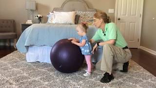 #100 Teach Your Child Standing and Walking Balance: Exercises for a Baby with Low Tone