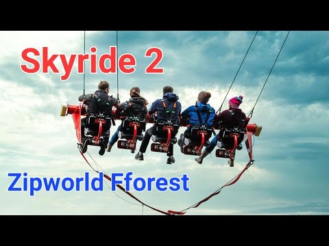 Skyride 2 POV - Zipworld Fforest