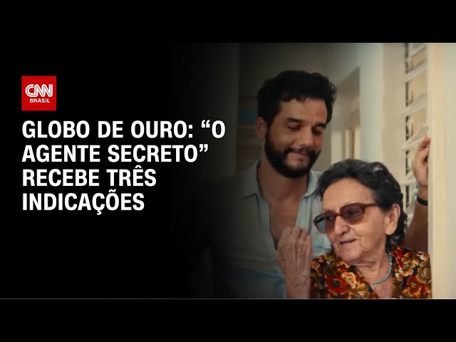 Veja quais são as três indicações do filme “O Agente Secreto” ao Globo de Ouro | LIVE CNN