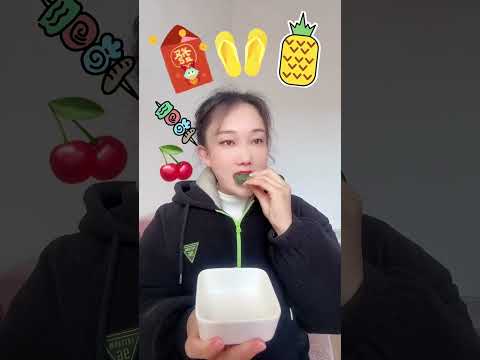 The challenge of eating emoticon pack with gourmet girl #447