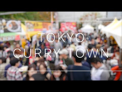 Eating around spicy curry town Kanda