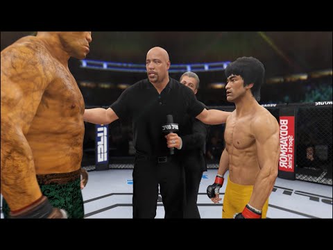 The Thing vs. Bruce Lee - EA Sports UFC 4 - Epic Fight 🔥🐲