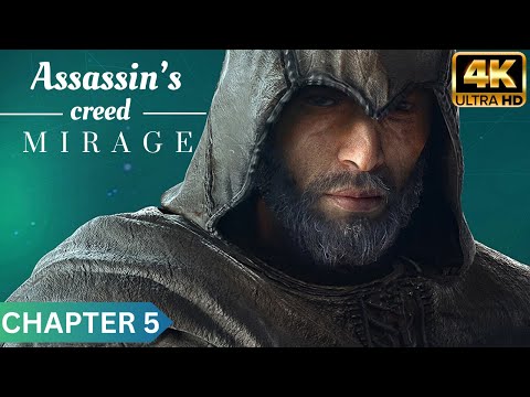 ASSASSIN'S CREED MIRAGE PS5 Walkthrough Gameplay Part 5 (No Commentary) 4K, 60FPS