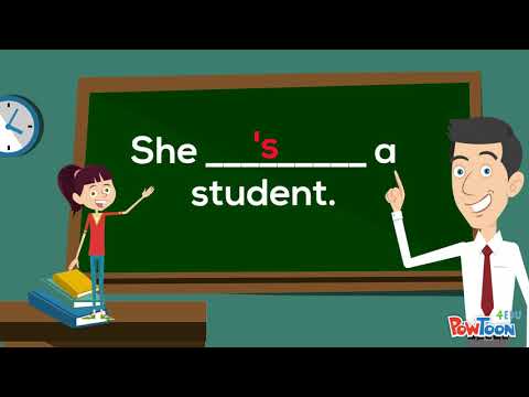 VERY, VERY BEGINNER LESSON 2 Simple present "be" Contractions