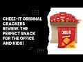 Cheez It Original Crackers Review The Perfect Snack For The Office And Kids