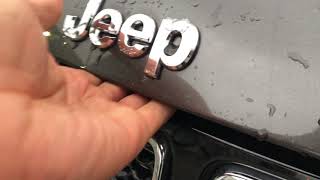 Jeep Compass - How to open hood