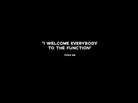 Tunji Ige - Function (Official Video)