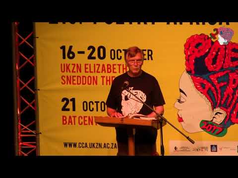 KELWYN SOLE AT POETRY AFRICA 2017