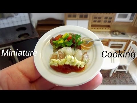 Real Food Miniature #34-ミニチュア料理-『Chicken Western-チキン南蛮-』Cooking show ミニチュアクッキング 雏形菜 Video