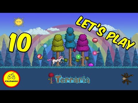 Lets Play Terraria Xbox One - Ep 10 Arrhh Spiders