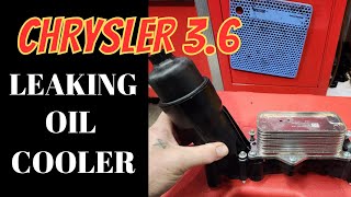 3.6 Leaking Oil Cooler and Replacement