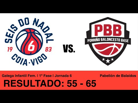 C.B. Seis do Nadal - Coia VS. PBB A
