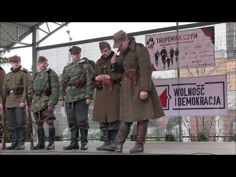 Tropem Wilczym bieg pamięci Żołnierzy Wyklętych w Małkini Górnej