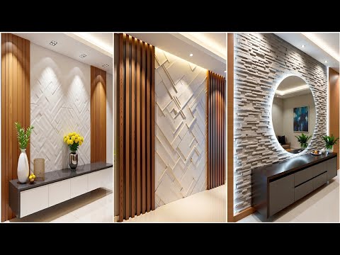 New 100 Modern Wall Decoration Ideas 2025 Best Living Room Wall Cladding For Home Interior Design