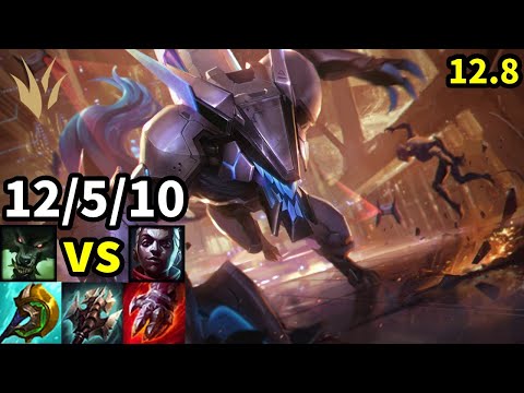 Warwick Jungle vs Ekko - EUW Master | Patch 12.8