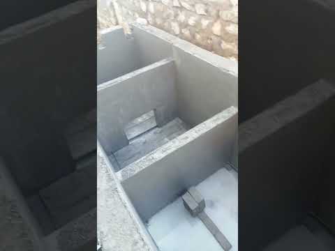 Septic tank design ll Short video #सेप्टिक टैंक #civilengineering#septic tank details.