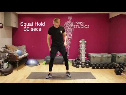 20 MINUTE HOME LEG WORKOUT (no equipment needed) | TWIST STUDIOS 30 DAY CHALLENGE | DAY 7