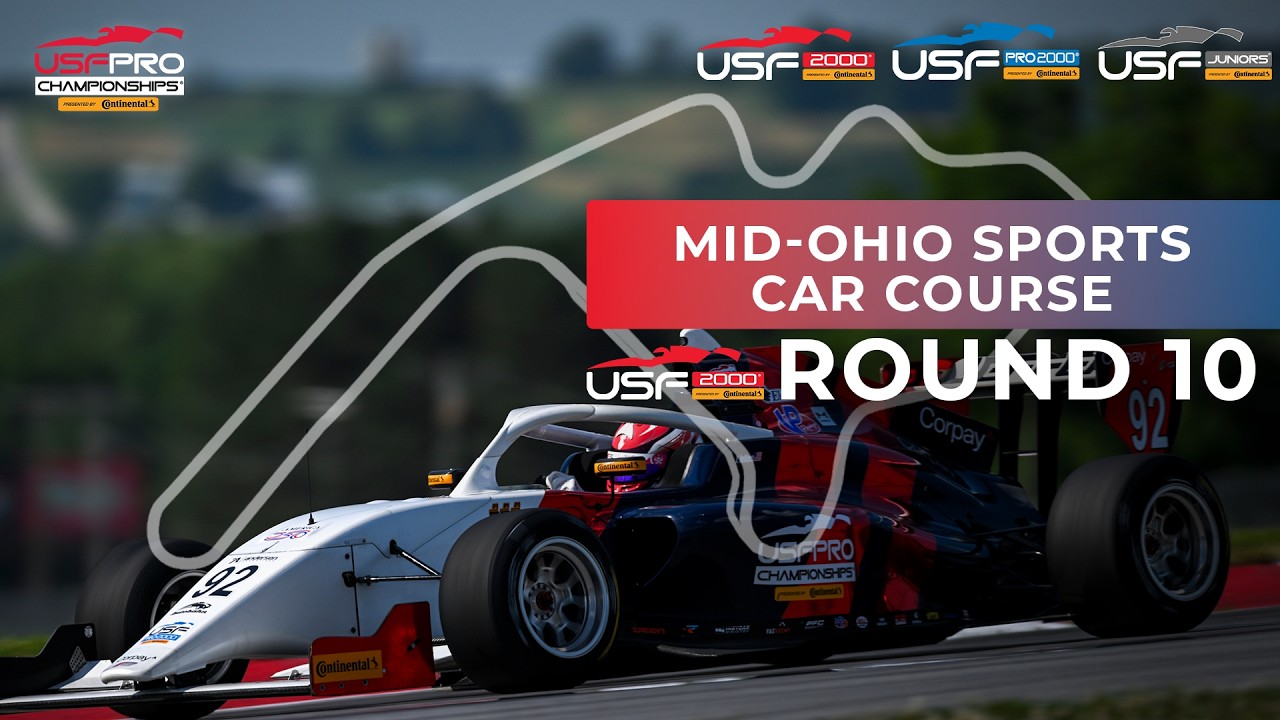 USF2000 Races at Mid-Ohio! Watch Their First Race Of The Weekend!
