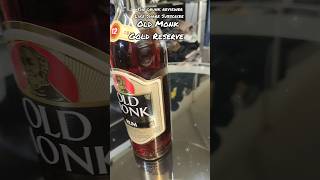 Old Monk Gold Reserve Rum😘 #shorts #rum #viral #shortvideo